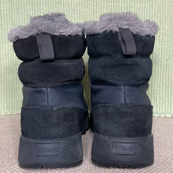 Columbia Women's Black Slopeside Peak Luxe Waterproof Winter Boots Size US 9.5 - Picture 4 of 11